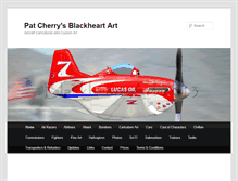 Tablet Screenshot of blackheartart.com